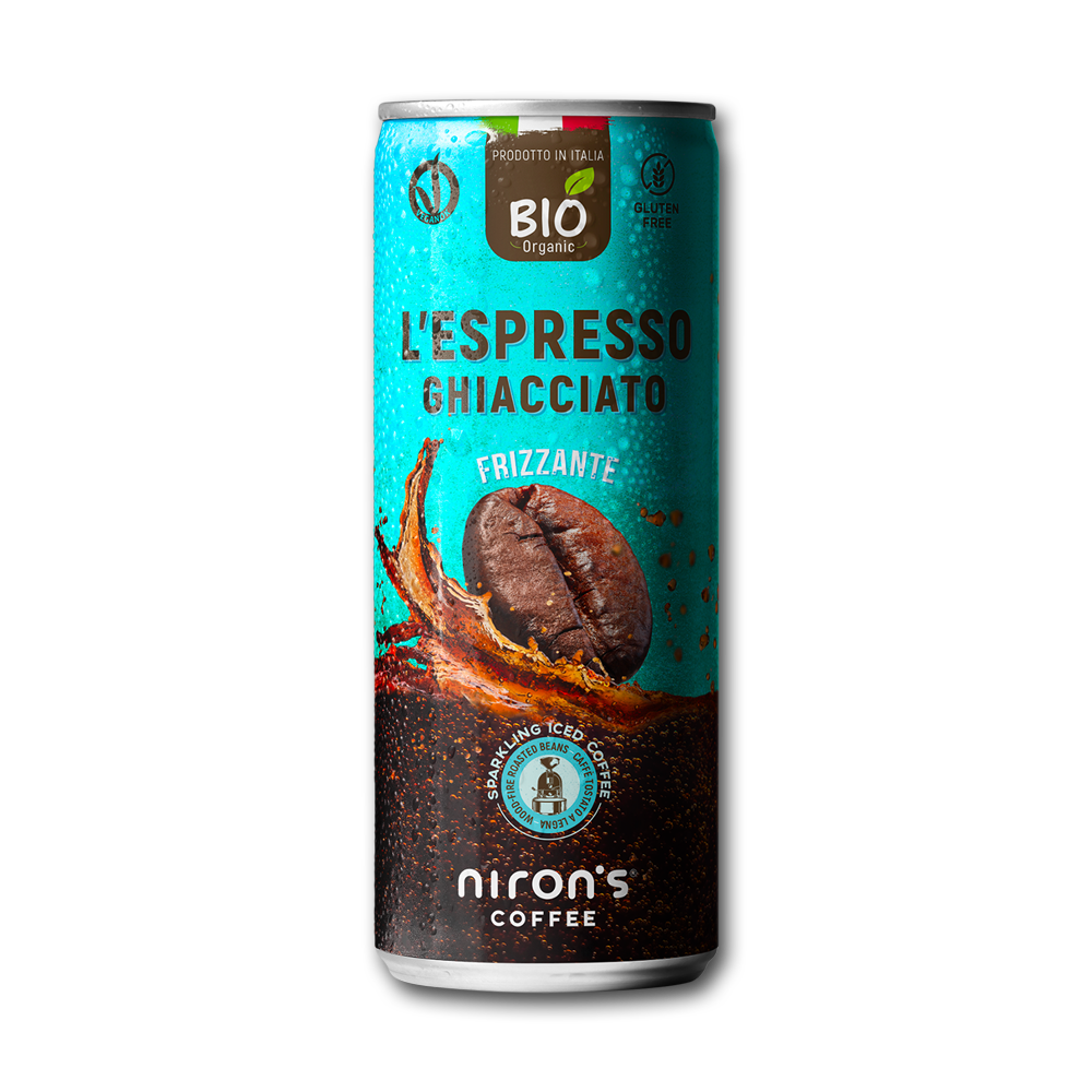 L’espresso Ghiacciato - ledová perlivá káva 250 ml plechovka