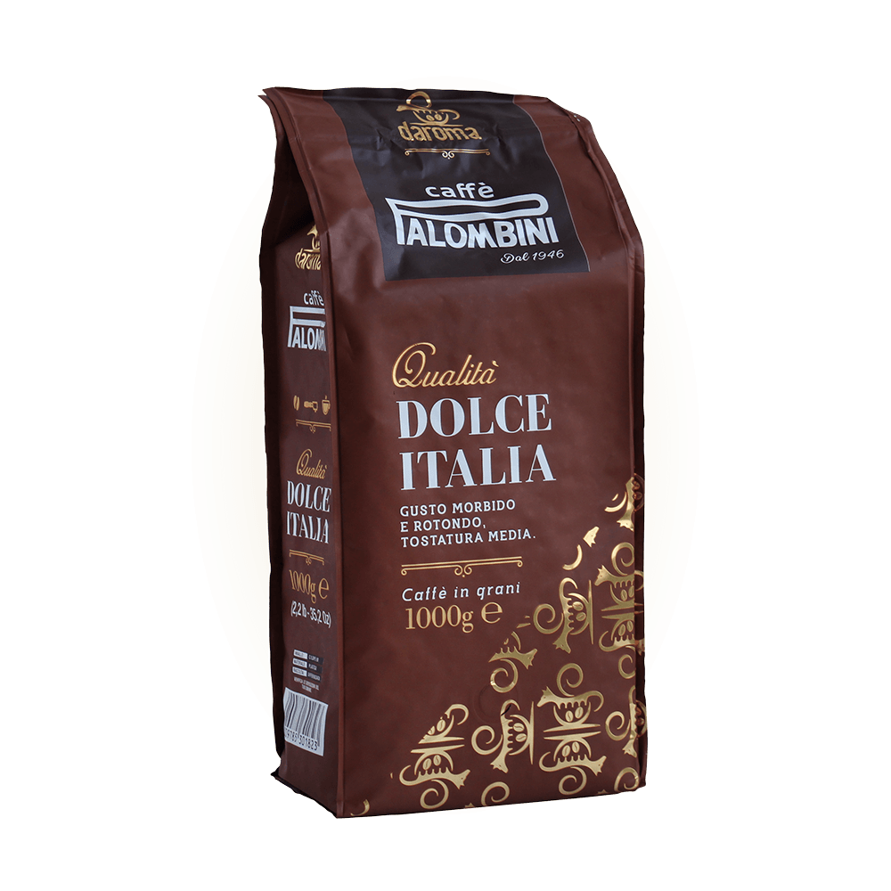 zrnková káva Palombini Dolce Italia 1 Kg sladký italský kávový sen